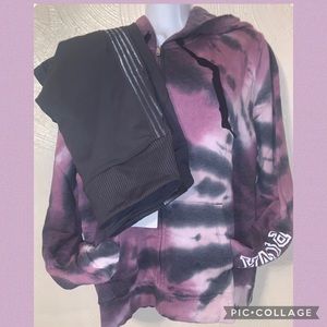 Victoria’s Secret Pink XI Ultimate Leggings And
XI Fullzip Outfit NWT Awesome VS